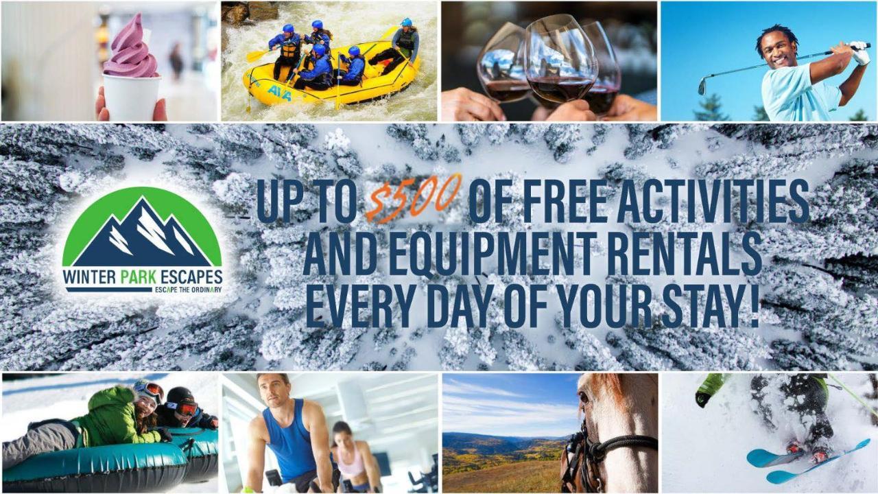 New Ski In Out Luxury Loft #201 With Hot Tub, Gym & Great Views - 500 Dollars Of Free Activities & Equipment Rentals Daily Winter Park Exterior foto